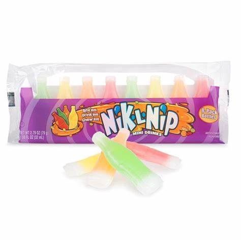 Nik-L- Nip wax bottles 8pk