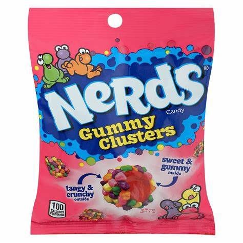 Nerds Gummy Clusters 5oz, Variety: Rainbow