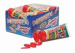 Smarties squeeze candy