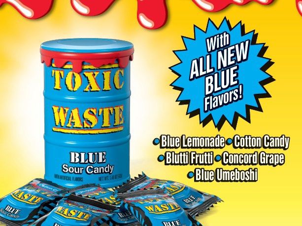 Toxic Waste Drum- Blue