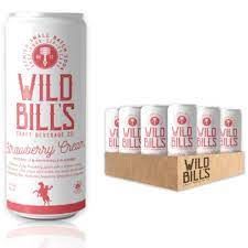 Wild Bill&#39;s Craft Soda, Flavor: Strawberry Cream, Size: Single Can