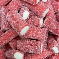 Swedish Sour Strawberry Tubes