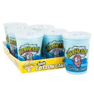 Warheads Cotton Candy Sour Blue Raspberry