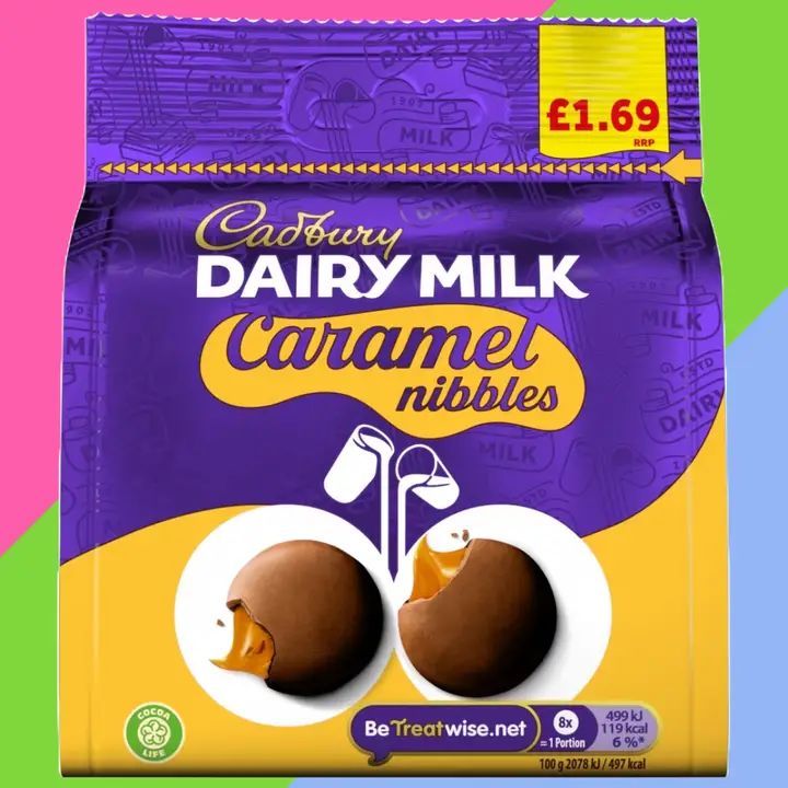 Cadbury Dairy Milk Caramel Nibbles