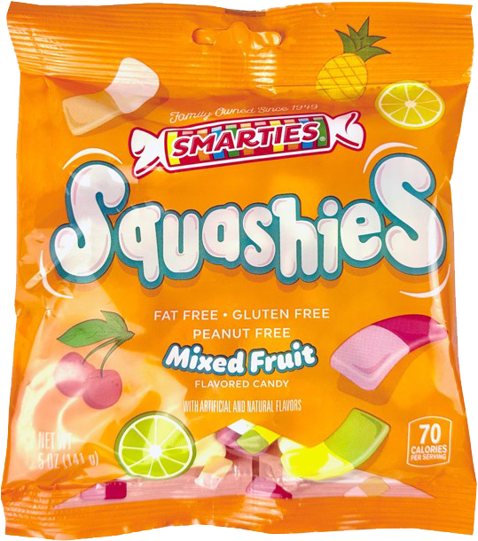 Smarties Squashies Mixed Fruit