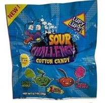 Lupy Lups Cotton Candy Minis Sour Challenge, Variety: Apple/Cherry