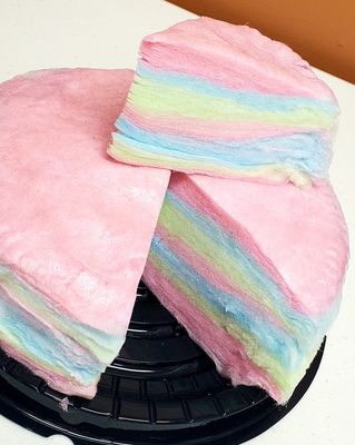 Cotton Candy Cake