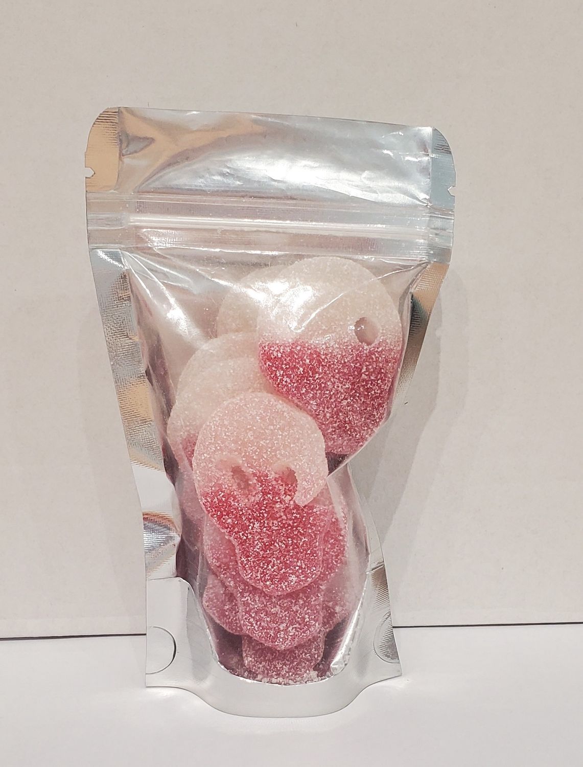 Red and White Sour Berry Skulls 4oz (Sweden)