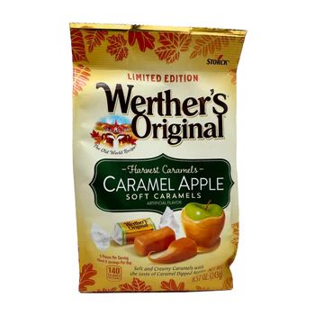 Werthers Soft Chews- Caramel Apple 8.57oz
