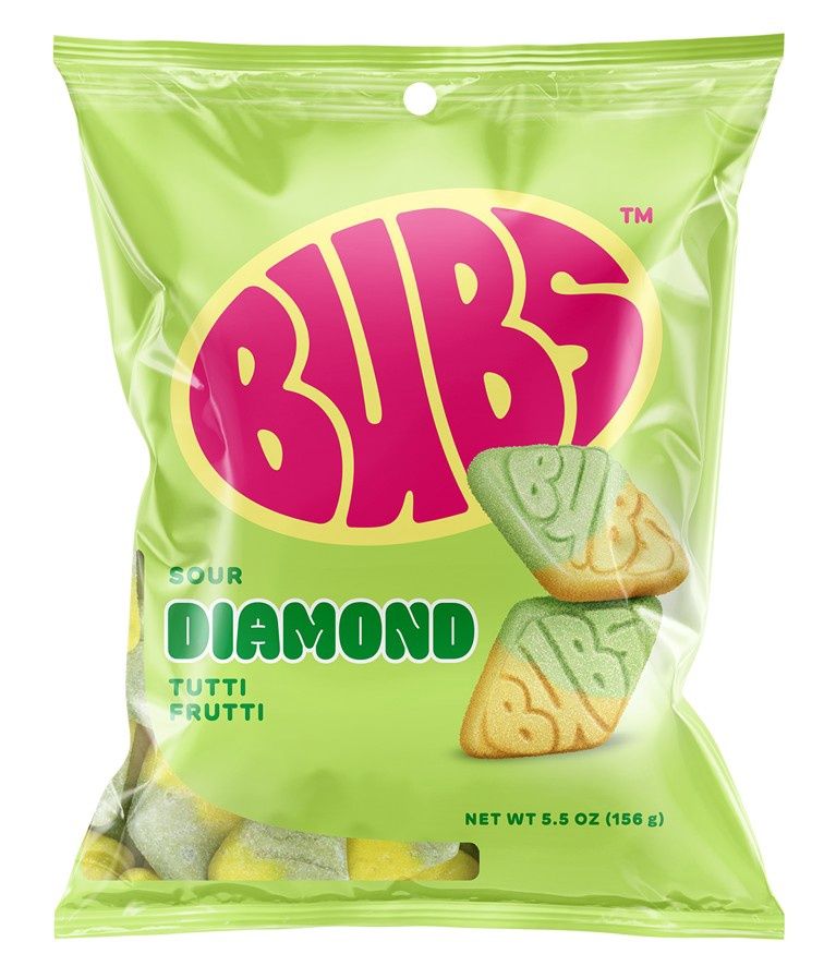 Bubs Sour Diamond Tutti Frutti (Mexico)