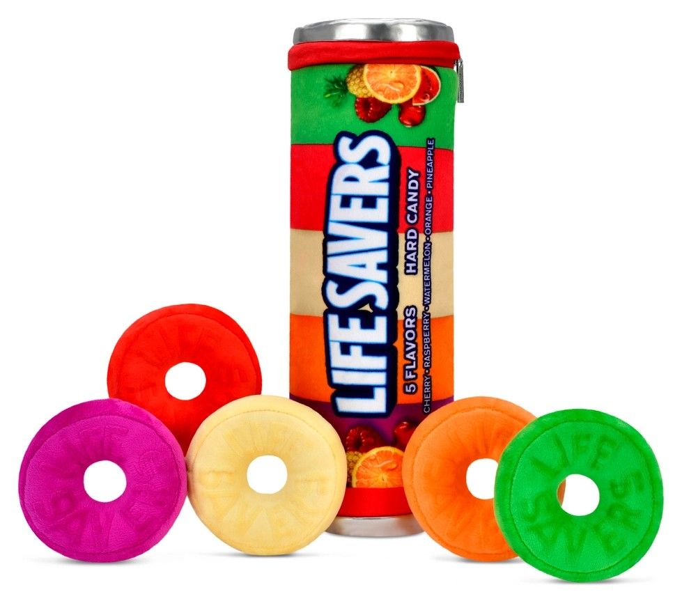 Lifesavers Packaging Plush