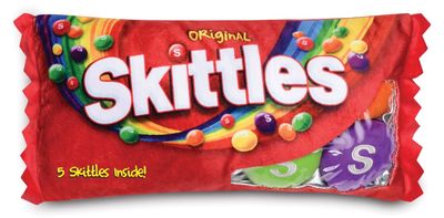 Skittles Packaging Plush