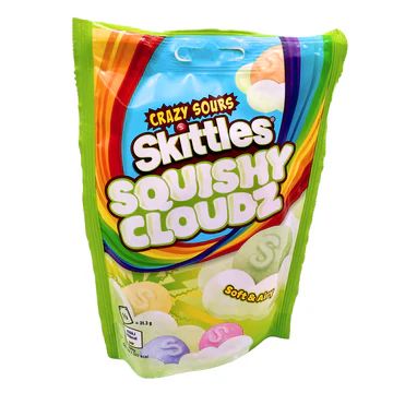 Skittles Squishy Cloudz (UK), Variety: Crazy Sour