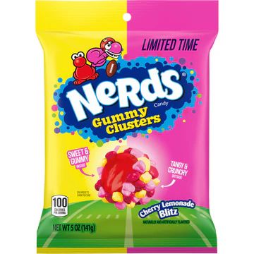 Fall Nerds Gummy Clusters 5oz, Variety: Cherry Lemonade Blitz