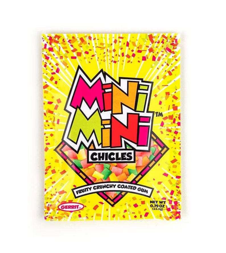 Mini Chicles, Flavor: Fruit