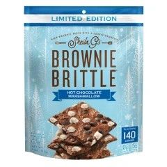Hot Chocolate Marshmallow Brownie Brittle
