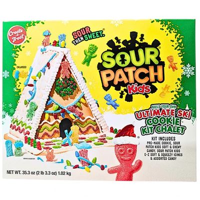 Sour Patch Kids Ultimate Ski Chalet Cookie Kit