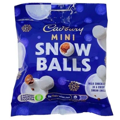 Cadbury Mini Snow Balls (UK)