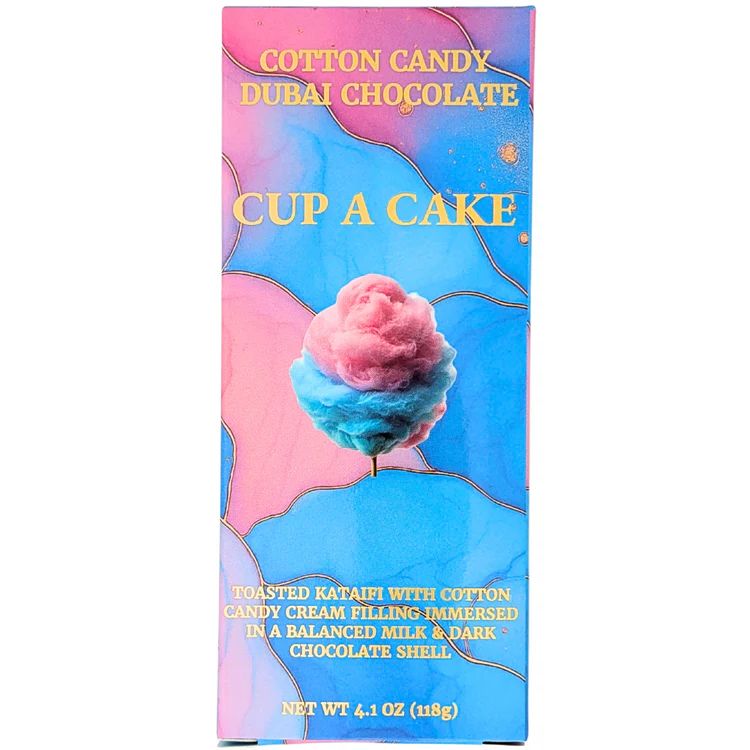 Cup A Cake Cotton Candy Dubai Chocolate