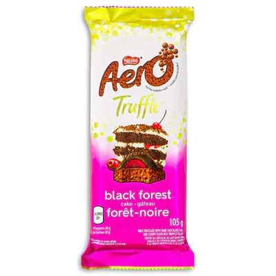 Aero Truffle Black Forest Cake Dark Chocolate Bar