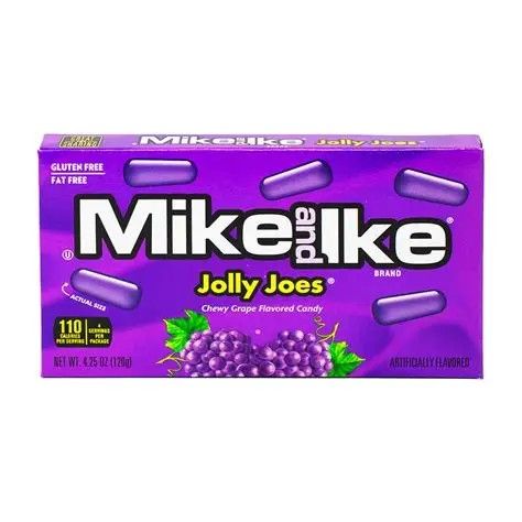 Mike and Ike Jolly Joes Theatre Box 5oz