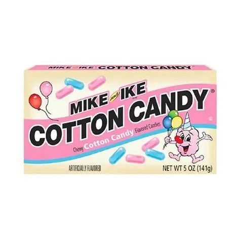 Mike and Ike Cotton Candy Theatre Box  4.25oz