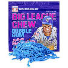 Big League Chew, Flavor: Big Rally Blue Raspberry