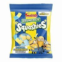 Swizzels Squashies (UK), Variety: Minions Blueberry Banana