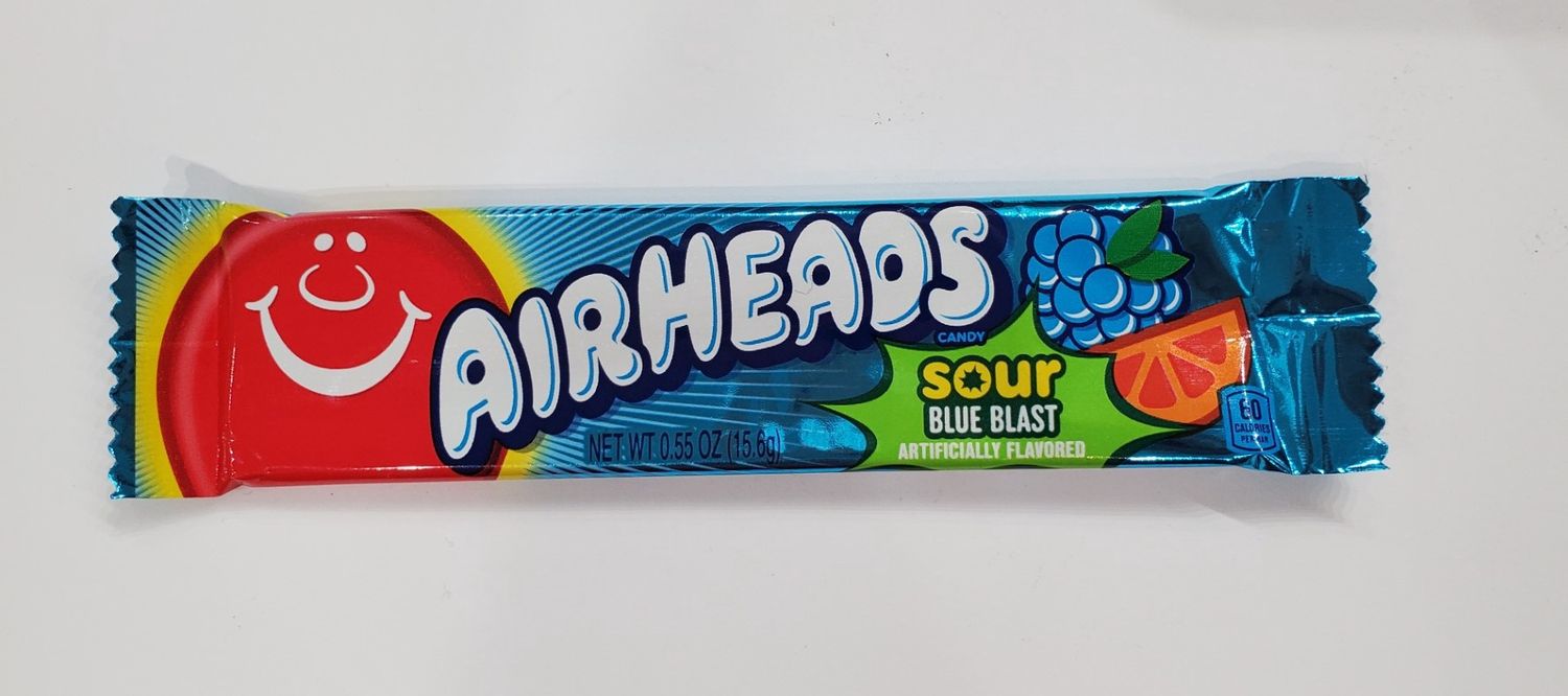 Airheads Sour, Variety: Blue Blast