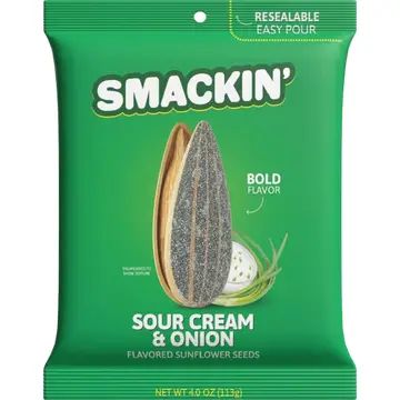 Smackin' Seeds Sour Cream &amp; Onion