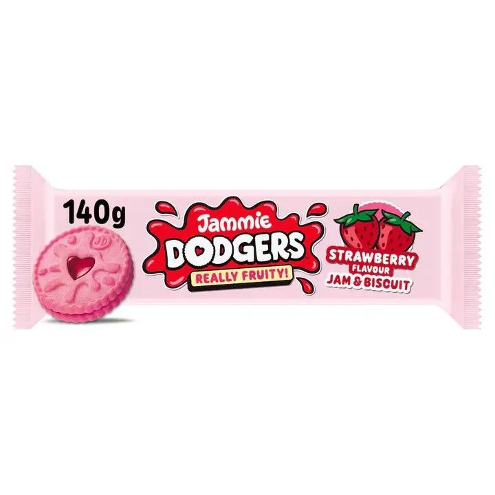 Jammie Dodgers – Strawberry Filled Biscuits (Uk)