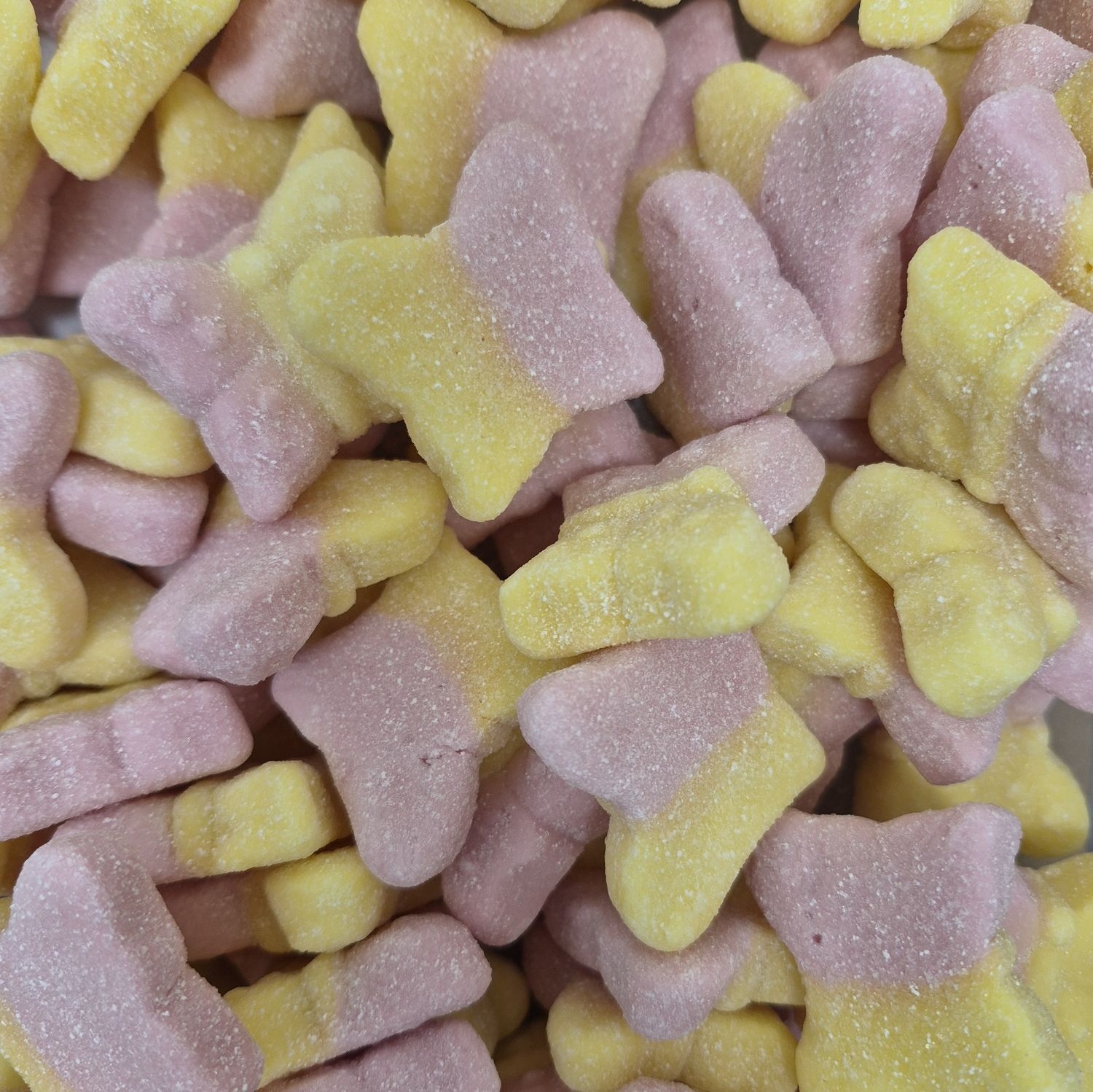 Swedish Style Sour Lemon Strawberry Butterflies