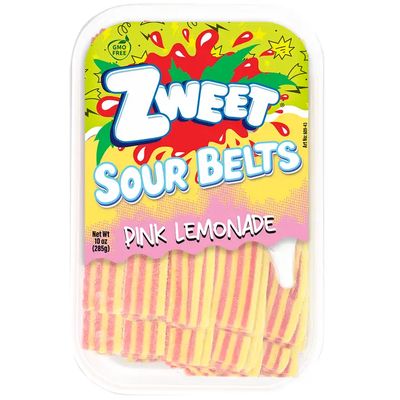 Zweet Sour Belts- Pink Lemonade