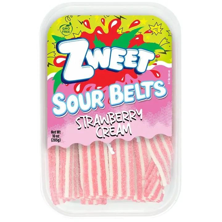 Zweet Sour Belts- Strawberry Creamsicle