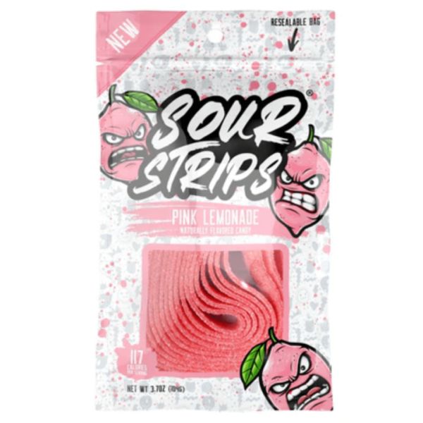 Sour Strips Pink Lemonade