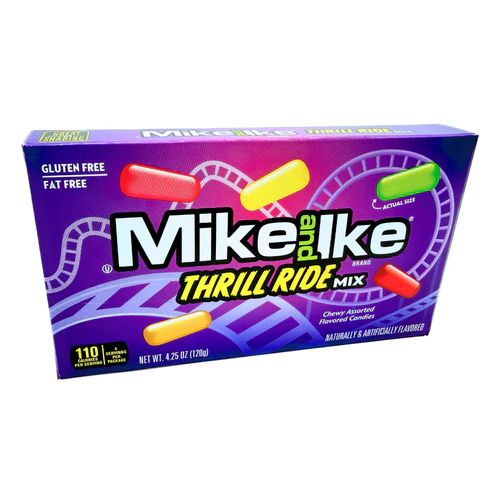 Mike and Ike Thrill Ride Theatre Box 4.25oz