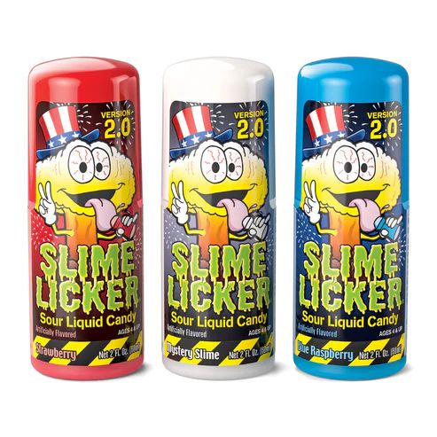 Toxic Waste Slime Licker Red, White and Blue