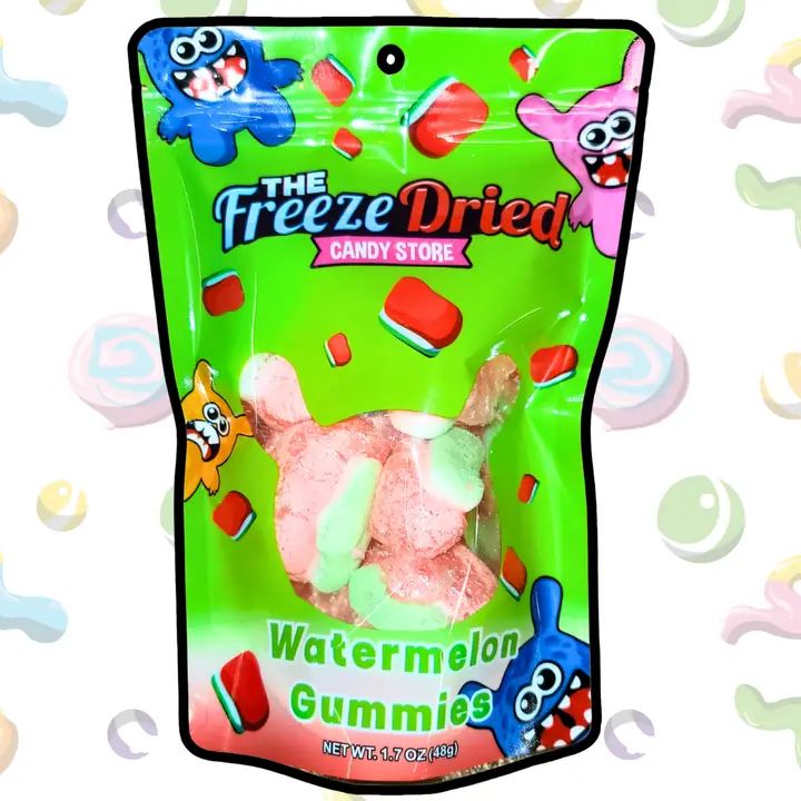 The Freeze Dried Candy Store-Watermelon Gummy Slices