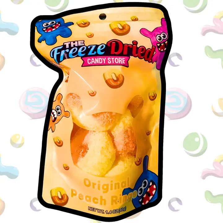 The Freeze Dried Candy Store- Peach Rings