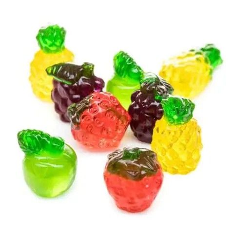 4D gummy Fruits