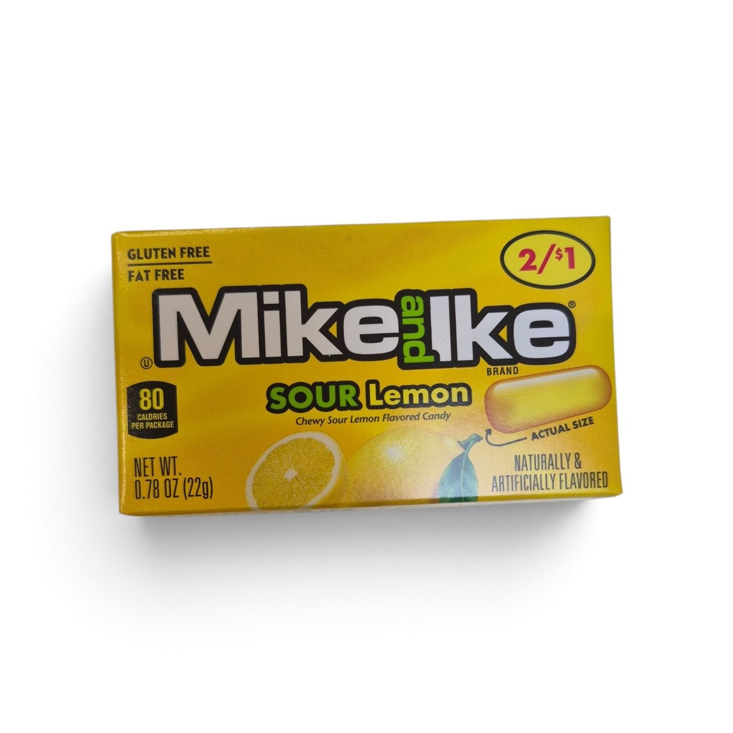 Mike and Ike 2/$1, Variety: Sour Lemon