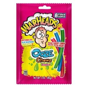 Warheads Ooze Chewz Ropes
