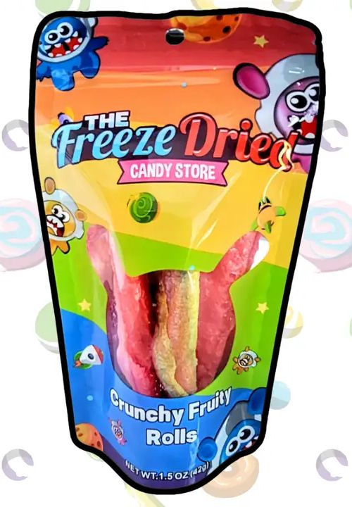 The Freeze Dried Candy Store-Crunchy Fruity Rolls