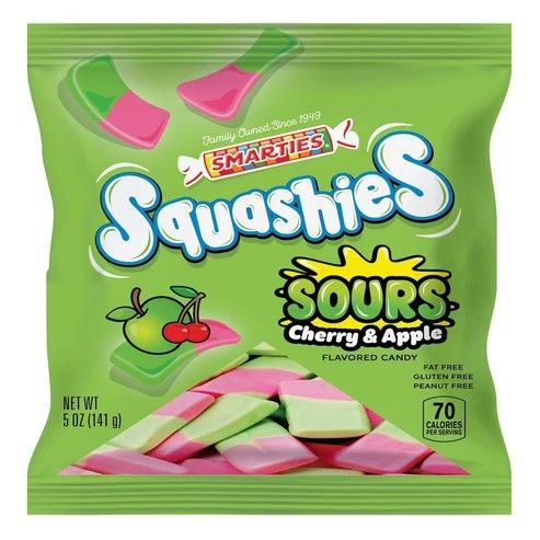 Smarties Squashies Sour Cherry &amp; Apple