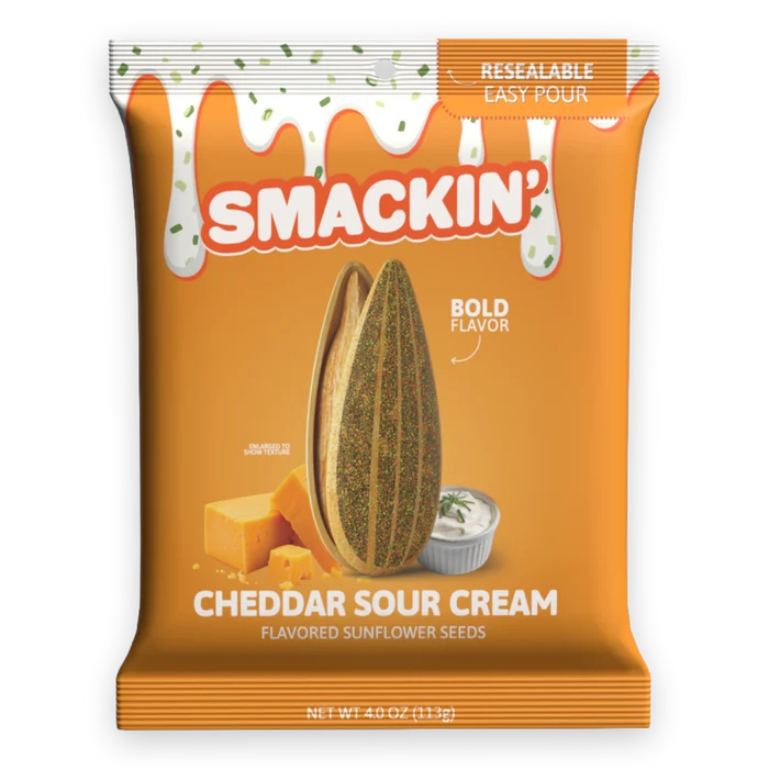 Smackin' Seeds Cheddar Sour Cream