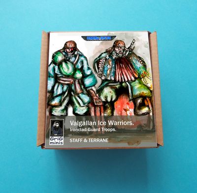 Ice warriors. staff (Proxy Valhalla Imperial Guard  )