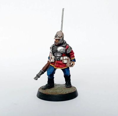 Vox-саster. Proxy warhammer. Imperial guard. 28 mm. Praetorian Guard (proxy)