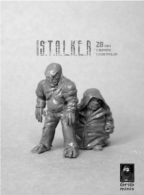 Controler. Burers. Total 6 pieces. Adventures. S.t.a.l.k.e.r. , Metro, Zona Alfa. mutants