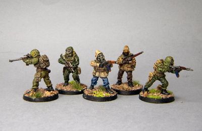 Stalker. Loner Stalkers set. Adventures. S.t.a.l.k.e.r. , Metro, Zona Alfa. Zombi, fallout