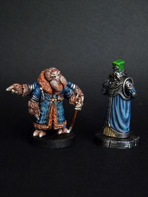 Admiral Trench &amp; Wat Tambor.  The Clone Wars. Star Wars Legion. Confederacy of Independent Systems